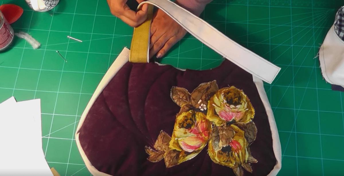 Who Wouldn’t Love To Have One Of These Fabulous Appliqued Bags? — Make One Easy!