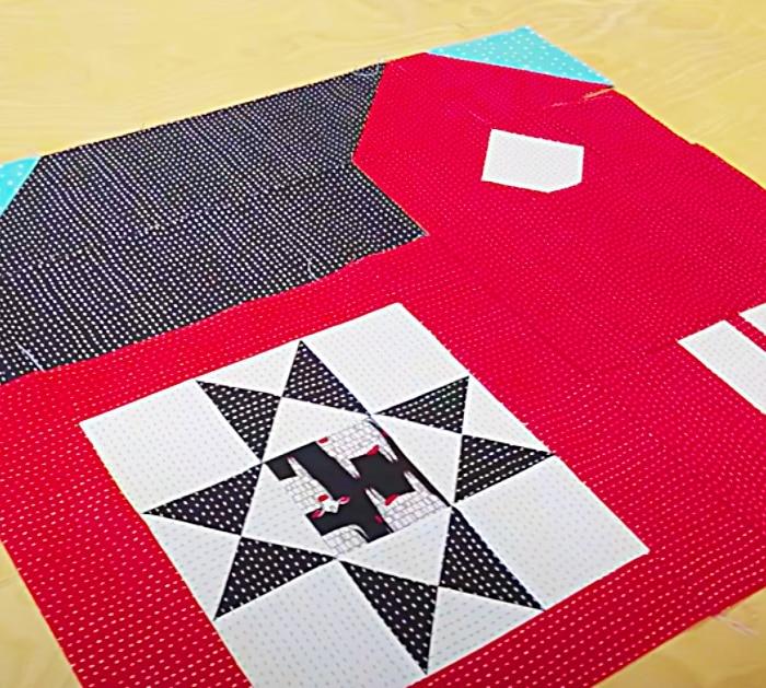 How To Make A Quilt Block - Barn Patterns For Sewing - Easy Sewing Projects
