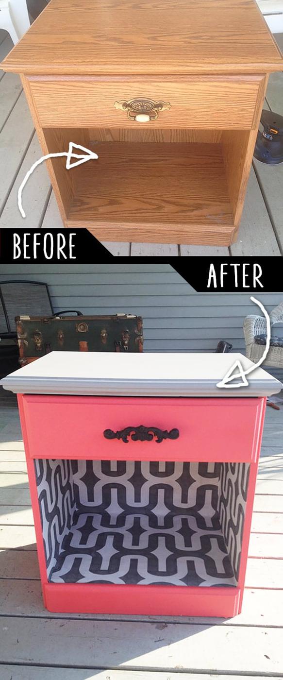 Color and Wallpaper Night Desk Revamp, a simple way to make something feel more special and a popular pick from this roundup