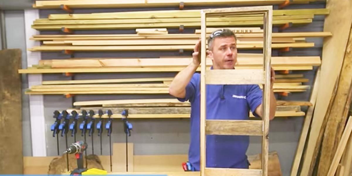 He Creates A Valuable And Useful Pallet Piece That Every Woman Will Love!