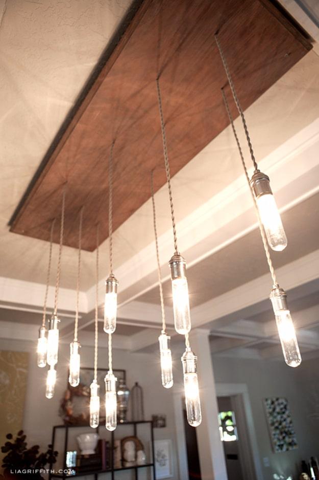 Industrial Edison Style Chandelier, a handmade piece that adds character to any space and a favorite pick from this roundup