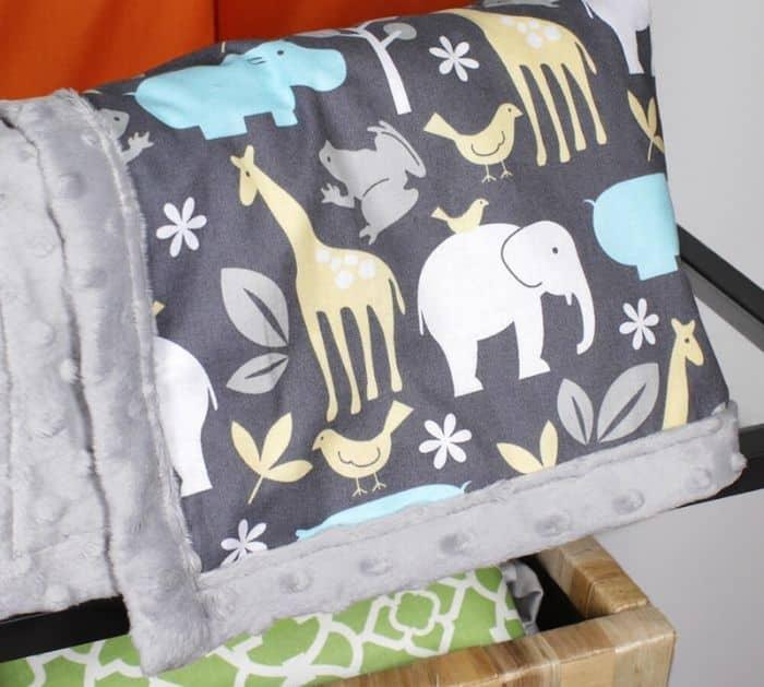 How To Sew DIY Baby Blanket