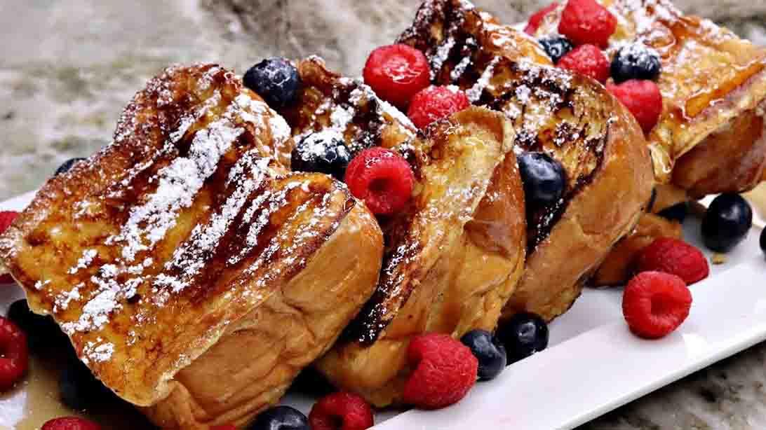 Easy Rum Raisin French Toast Recipe