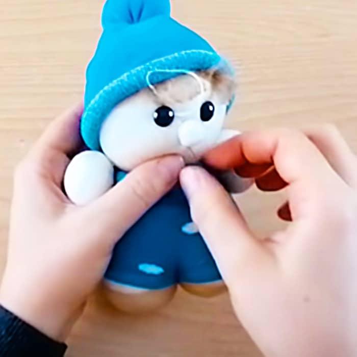 How To Make A Sock Doll - DIY Sock Doll - Handmade Toy Ideas