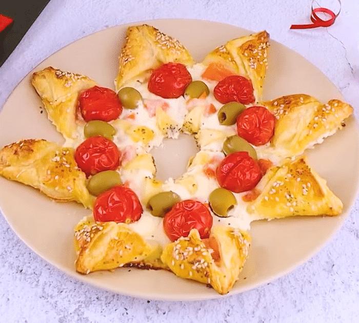 How to Make Puff Pastry Wreath