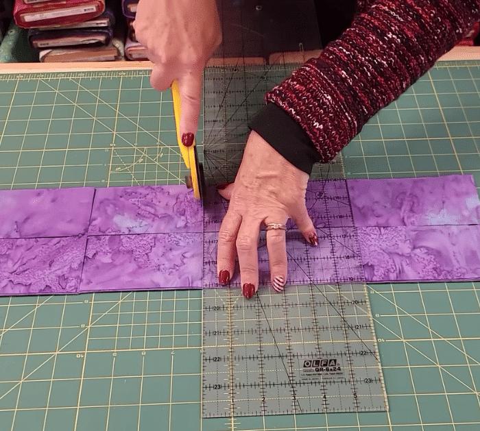 Materials for Winter Solstice Quilt