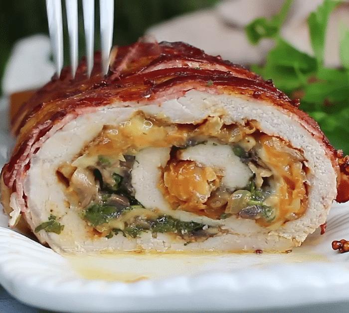 How to Make Bacon-Wrapped Pork Loin