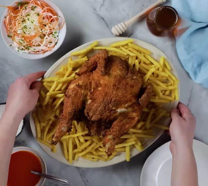 How To Make Crispy Buttermilk Fried Chicken