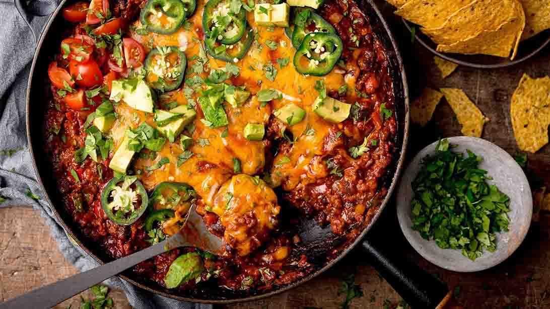 One-Pan Tex-Mex Style Ground Beef