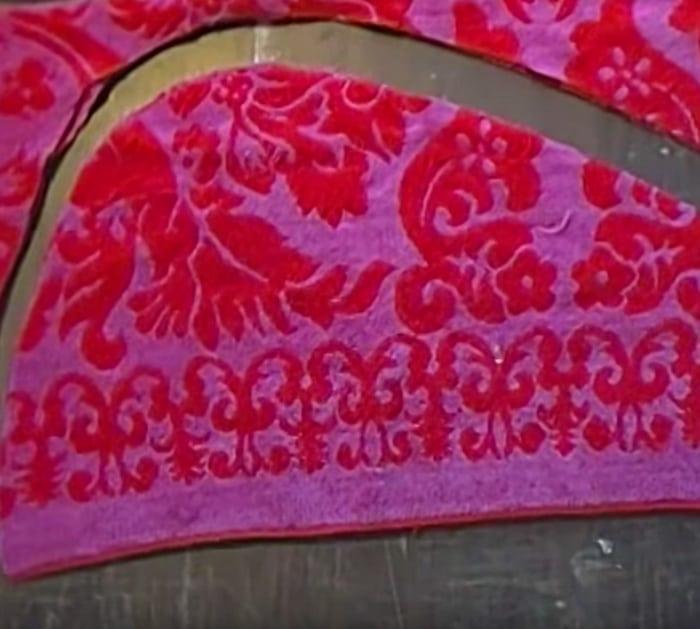 Make a DIY spa towel head wrap