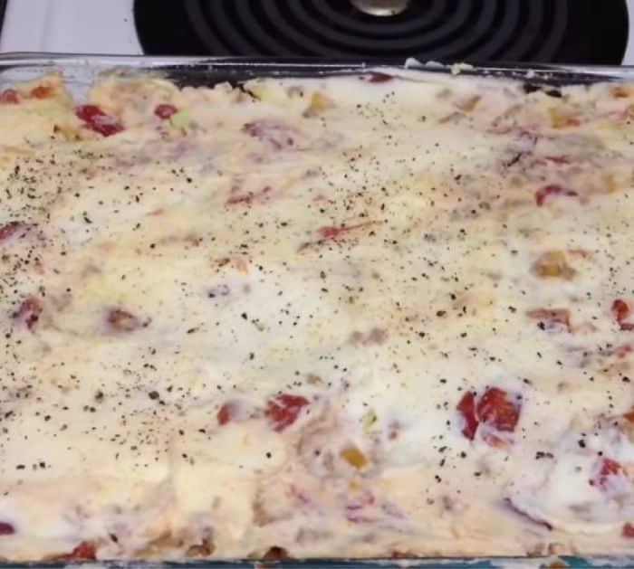 Easy To Make Ground Beef And Cabbage Casserole