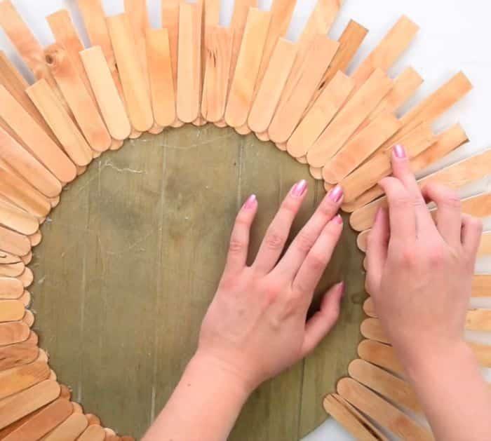 DIY Sunburst Mirror Project