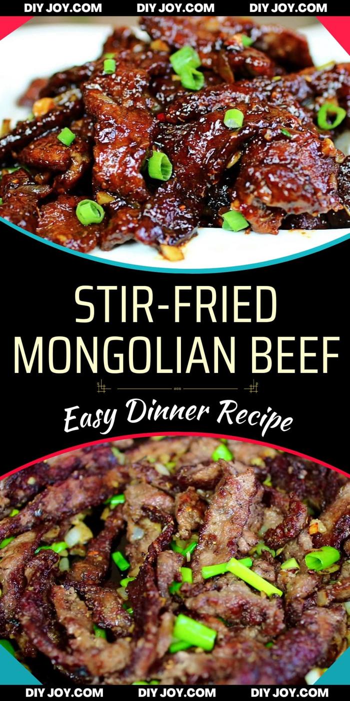 Easy Stir-Fried Mongolian Beef Recipe