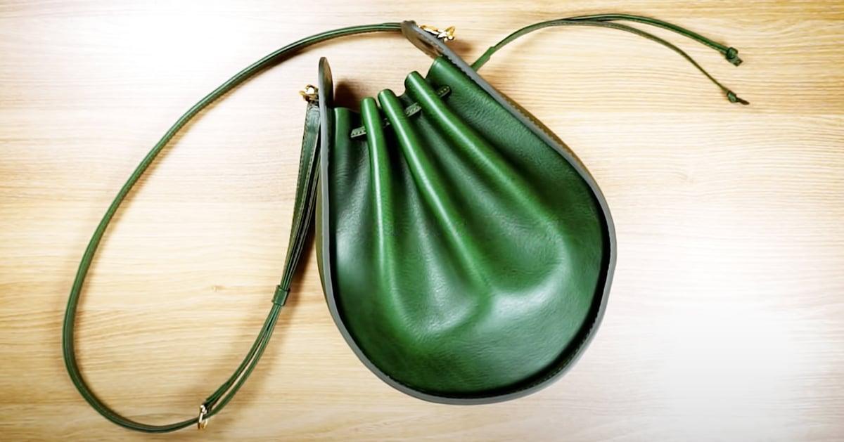 Leathercraft: Drawstring Bucket Bag