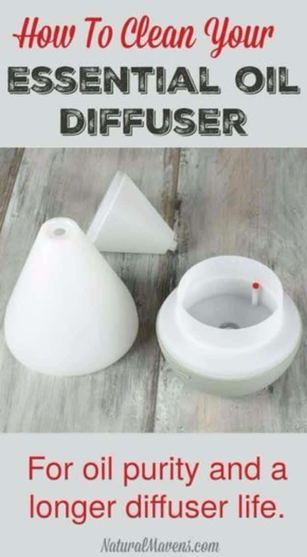 Clean Your Essential Oil Diffuser, no special tools needed to get started and freshness a room was badly missing