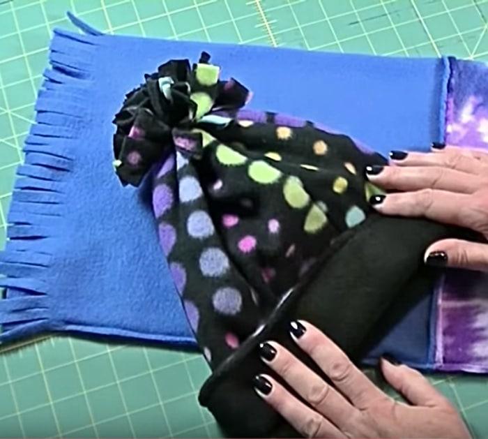 Follow these Simple instructions on how to Sew A 1 Hour Winter Fleece Hat