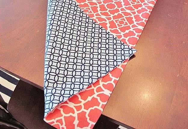 Easy DIY Sewing Projects for the Home - Homemade Table Runner Tutorial - DIY Projects & Crafts by Sueeye #diy #quickcrafts #crafts #easycraftss
