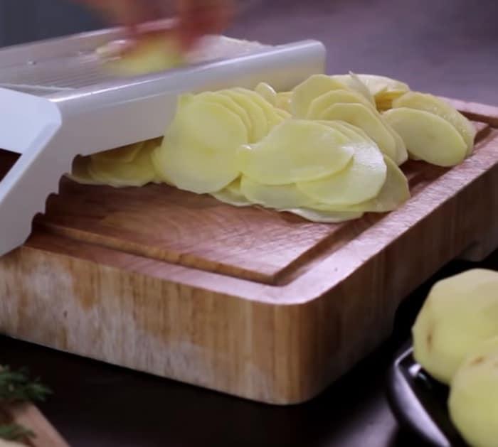 Make easy, cheap, delicious potato stacks recipe