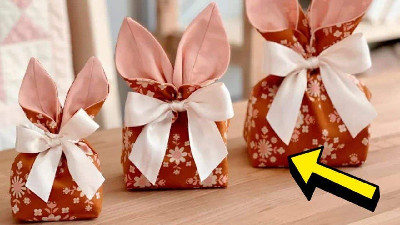Easy DIY Easter Bunny Treat Bag Tutorial