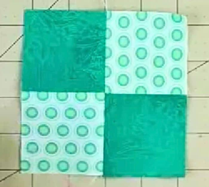 Easy Monkey Wrench Variation Quilt Block Tutorial