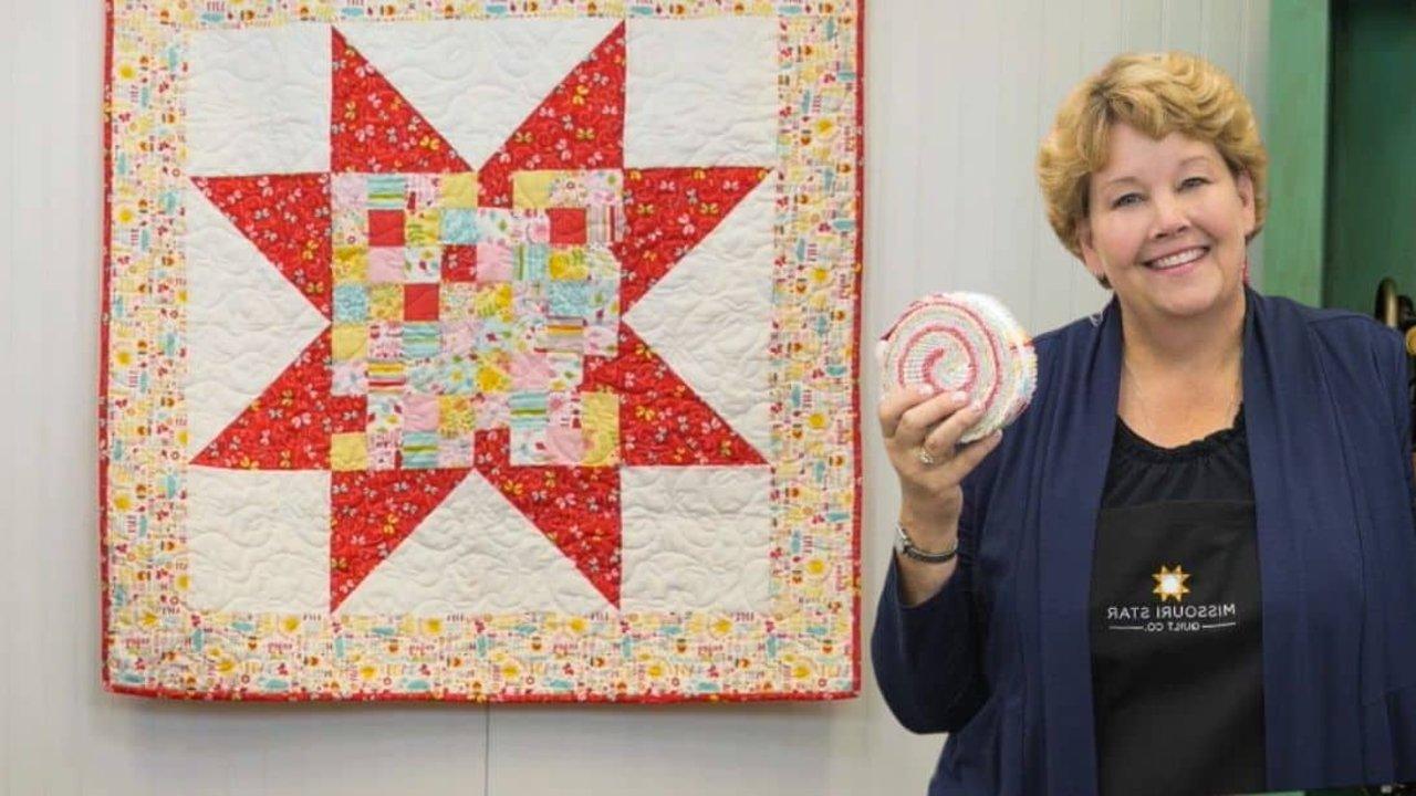 Baby Blocks Quilt Using Jelly Rolls With Jenny Doan