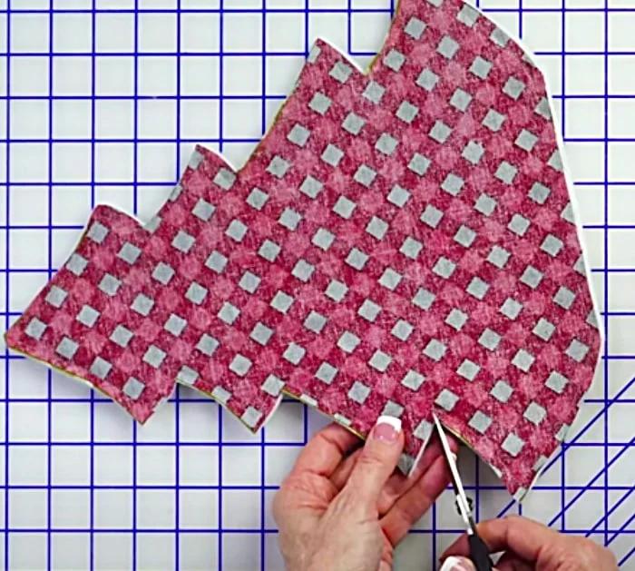 How To Make A Fabric Christmas Tree - Quilted Christmas Decor - DIY Christmas Decorations
