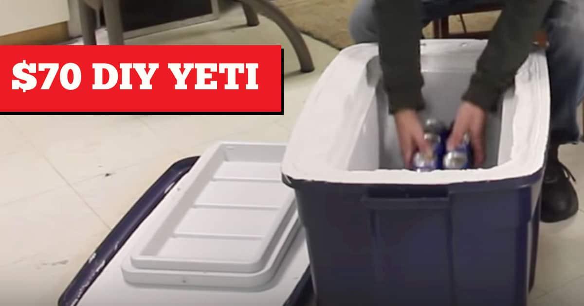 DIY Yeti Cooler