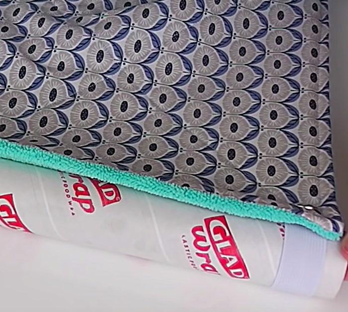 Make a DIY Roll Of unpaper paper towels