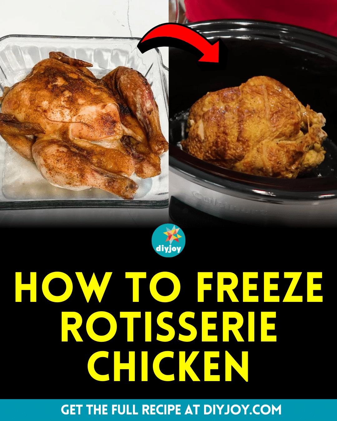 How To Freeze Rotisserie Chicken Properly