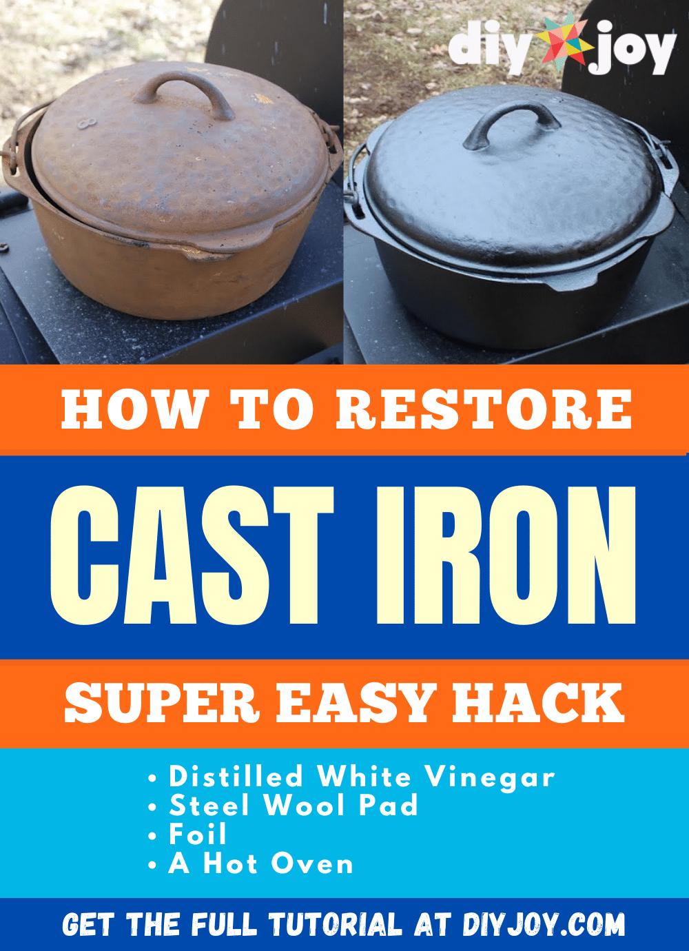 How to Restore Cast Iron