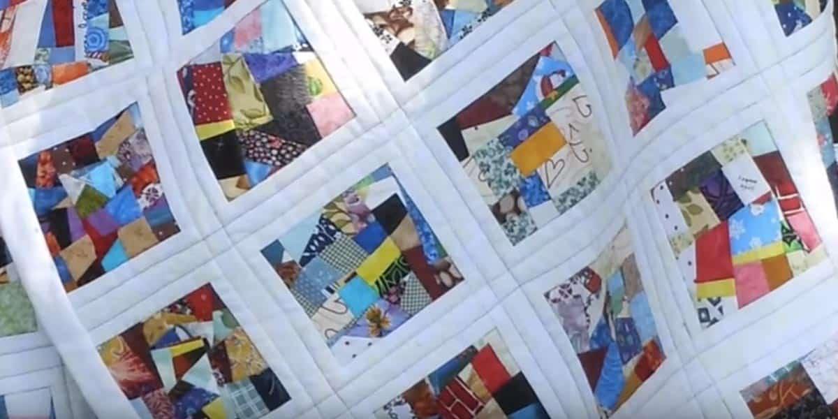 How to Make A Crumb Quilt From Fabric Scraps