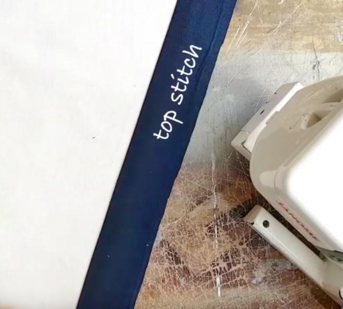 How to sew a bucket bag