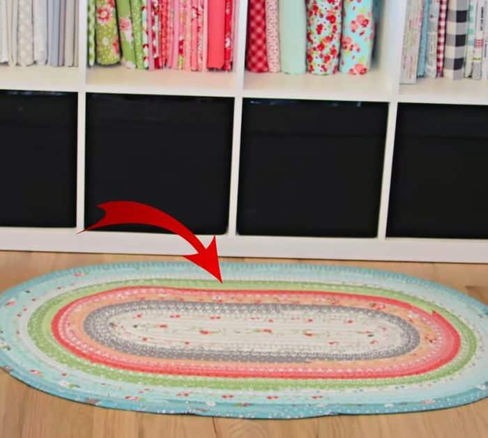 How To Sew Jelly Roll Rug