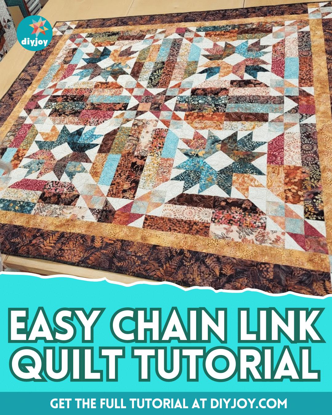 Easy Chain Link Quilt Tutorial