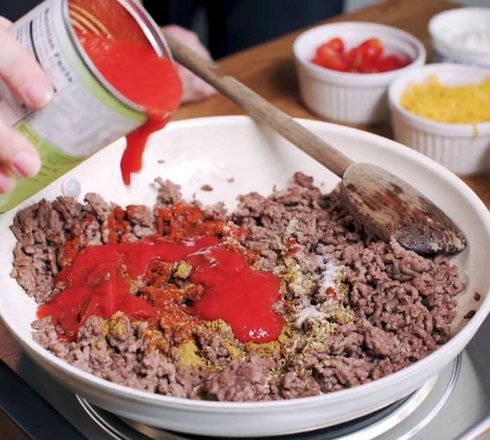 Easy To Make Taco-Stuffed Avocado