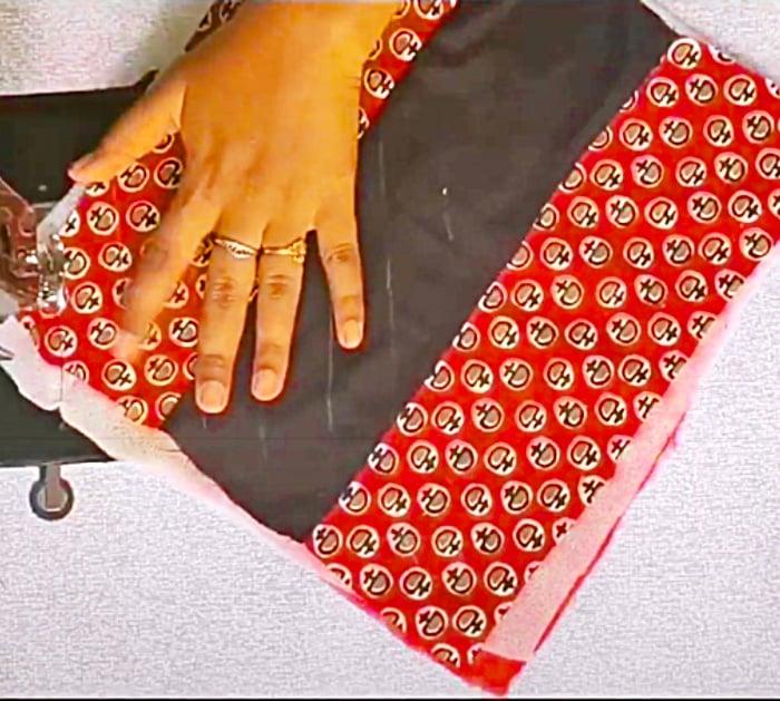 Use Fusible Fleece For a Scrappy Zipper Pouch