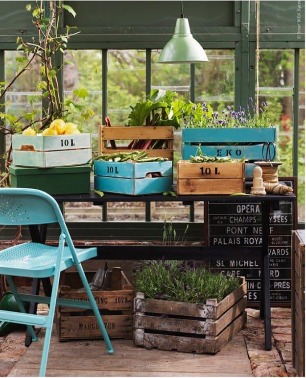 Uneven Vintage Painted Crates, a furniture upgrade trick, quick and cheap to try tonight and the fix worth remembering