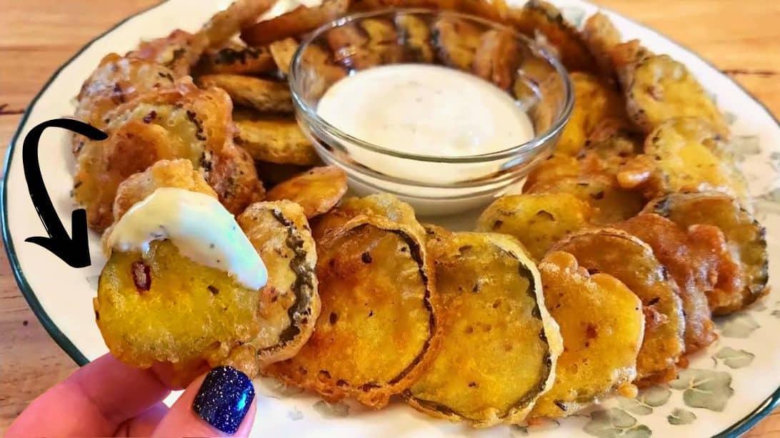 Super Easy & Crispy Fried Pickles Recipe