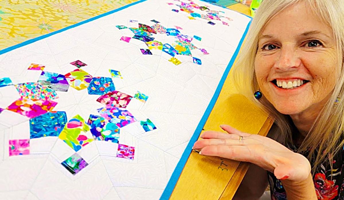 Starburst Table Runner With Donna Jordan