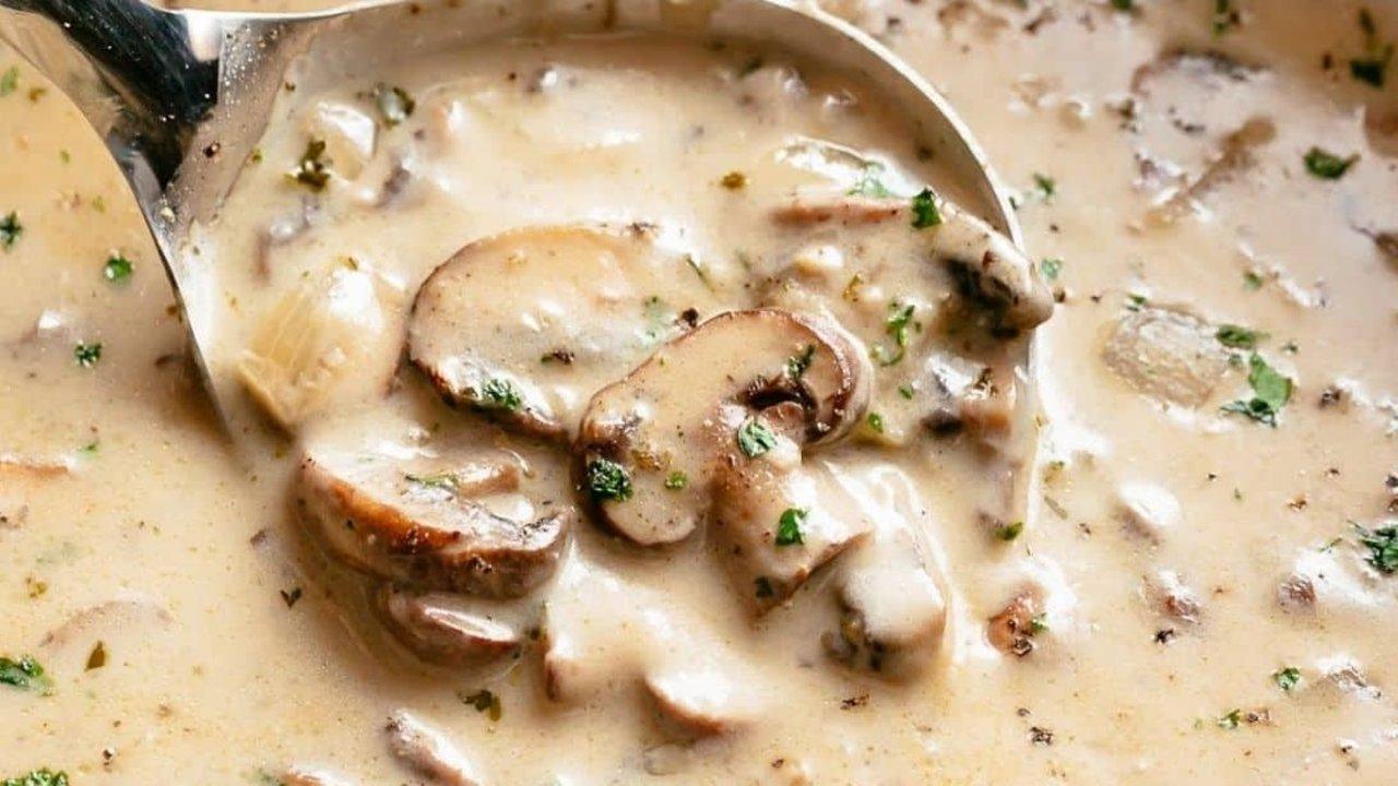 Cream of Mushroom Soup Recipe