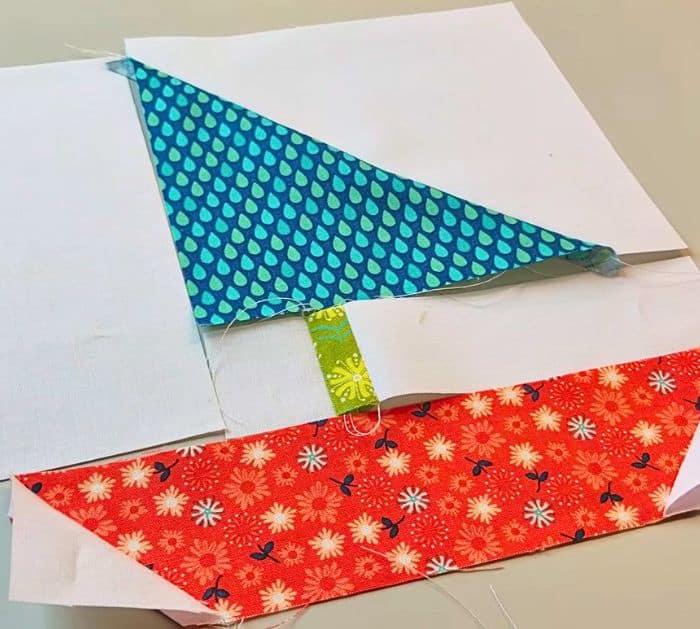 Easy to Make Boat Sail Quilt Block