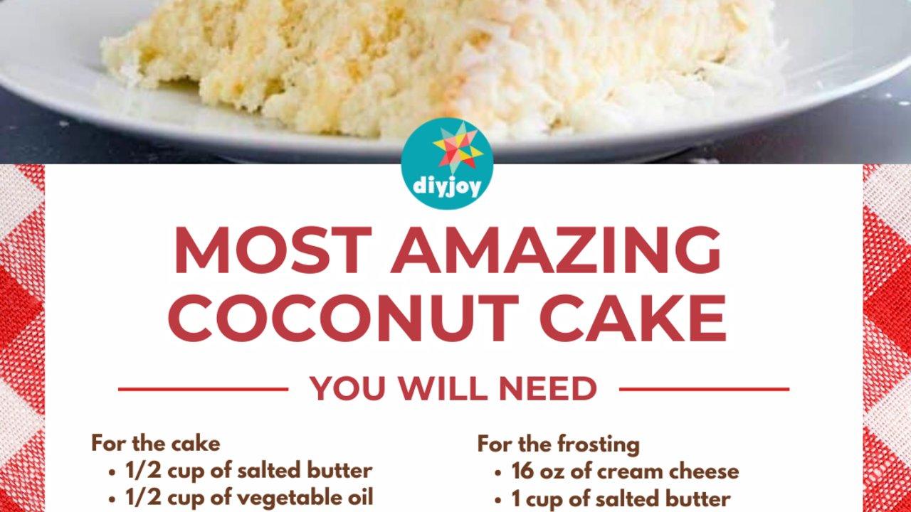 Most Amazing Coconut Cake