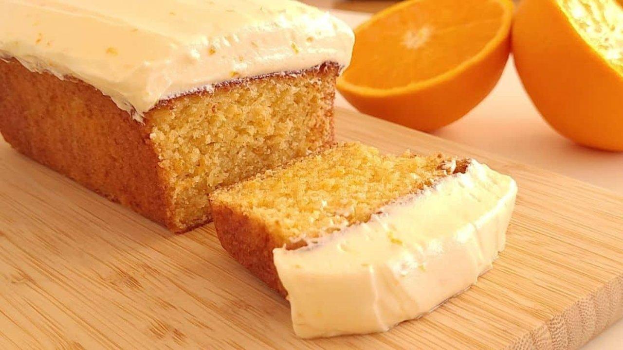 Orange Cake With Cream Cheese Frosting