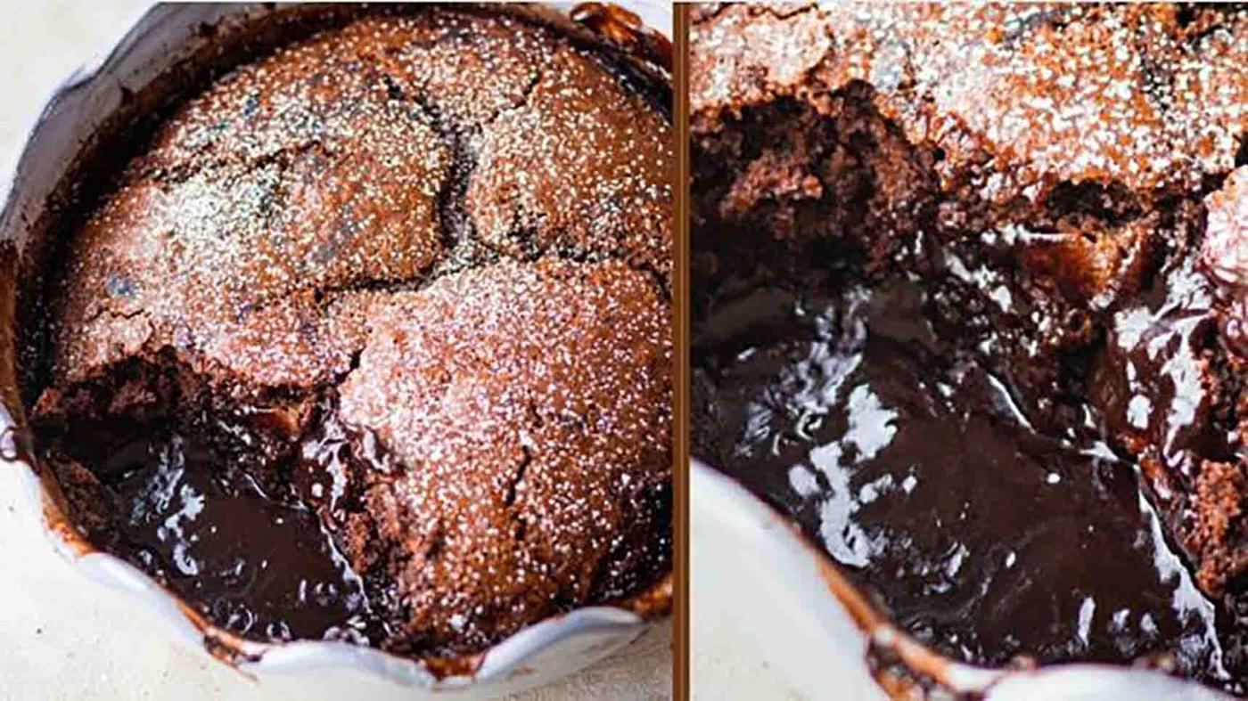 Hot Fudge Cake With Molten Sauce Recipe