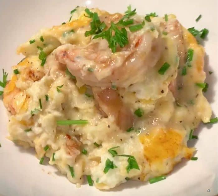 How To Make Cheesy Shrimp & Potato Casserole