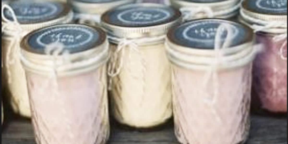 Mason Jar Ice Cream Recipe