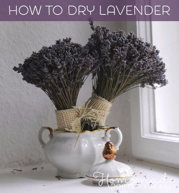 Lavender Centerpiece, forgiving enough to redo without wasting materials and a finishing touch that ties the room together