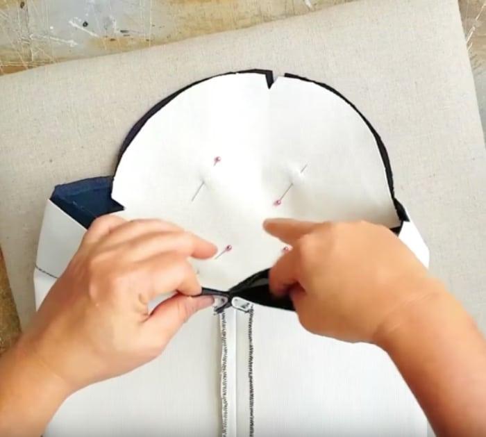 How to sew a bucket bag