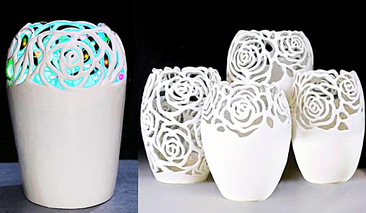 Paper Mache Corner Light Creation