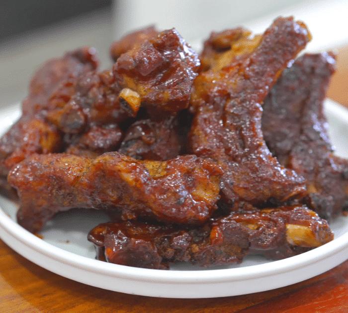 Easy BBQ Ribs in the Air Fryer